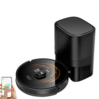 [EU Direct] ABIR K30 Robot Vacuum Cleaner,  Auto-Empty Station,  Laser Lidar,  6500PA Suction, Multi-Floor Maping,  Smart Hom