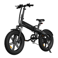 [EU Direct] ADO Beast 20F Electric Bike 36V 14.5Ah Battery 250W Motors 20*4.0inch Tires 25KM/H Top Speed 120KM Max Milea