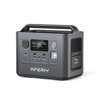 [EU Direct] Aferiy P010 800W 512Wh LiFePO4 Portable Power Station Multi-Contact 4 Solar Generator for Outdoor Camping Ba