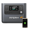[EU Direct] Aferiy P110-E 1200W 1008Wh Portable Power Station LiFePO4 Solar Power Generator /APP Control UPS Pure Sine W