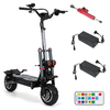 [EU DIRECT] ANGWATT T1 Electric Scooter 60V 35Ah 6000W (2*3000W) Dual Motor 11inch Off-Road Electric Scooter Steering Da