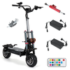 [EU DIRECT] ANGWATT T1 Electric Scooter 60V 35Ah 6000W (2*3000W) Dual Motor 11inch Off-Road Electric Scooter Steering Da