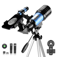 [EU Direct] AOMEKIE AO2001 Astronomical Telescope 70mm for Kids 150X Powerful Astronomical Telescope with Smartphone Ada