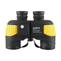 [EU Direct] AOMEKIE Binoculars for Adults 7X50 Marine Binoculars Waterproof with Illuminated Rangefinder Compass Prism L