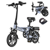 [EU Direct] AOVOPRO E14 Electric Bike 48V 10.4AH Battery 500W Motor 14inch Tires 45KM Max Mileage 120KG Max Load Folding