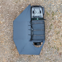 [EU Direct] APEXNOMAD 270Plus Freestanding Awning with LED Extended Left/Right Side 270 Car Awning Foldable Car Canopy C