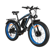 [EU DIRECT] BAOLUJIE DP2602-1 Electric Bike 48V 20Ah Battery 1000W*2 Dual Motor 26inches Tires 50-65KM Max Mileage 150KG