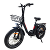 [EU DIRECT] BAOLUJIE DZ-2030 Electric Bike 48V 13AH Battery 500W Motor 20*4.0inch Tires 35-45KM Mileage Range 150KG Max