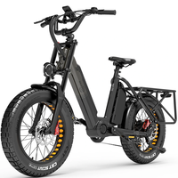 [EU DIRECT] Bezior X500Max Electric Bike 37.5Ah 48V 750W BAFANG Motor Electric Bike 20inch 100-220km Mileage Range Max L
