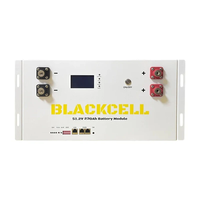 [EU Direct] Blackcell Server Rack DIY Energy Storage System Batteries BOX Stackable Type for 230Ah LiFePO4 Battery Box