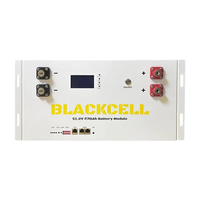 [EU Direct] Blackcell Server Rack DIY Energy Storage System Batteries BOX Stackable Type for 230Ah LiFePO4 Battery Box