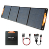 [EU Direct] Blackview Oscal PM 200W Foldable Solar Panel,  IP65 Waterproof Portable Solar Panel with Type-C QC3.0,  USB Ou
