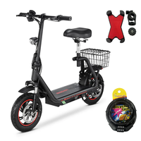 [EU Direct] BOGIST M5 PRO-S Electric Scooter with Seat 48V 13AH Battery 500W Motor 12inch Pneumatic Tires 35KM Max Milea