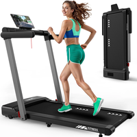 [EU Direct] Bominfit FT50 4-in-1 Smart Walking Pad Treadmill with Dual LED Display - Top Speed 12km/h,  2.5HP Quiet Motor