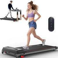 [EU Direct] Bominfit P100 Walking Pad Treadmill with 4% Incline - Top Speed 6km/h,  2.25HP Quiet Motor,  Remote Control,  L