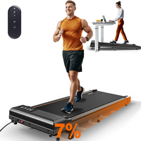 [EU Direct] Bominfit TW-1 Walking Pad Treadmill with 7% Incline - Top Speed 6km/h,  2.25HP Quiet Motor,  Remote Control,  L