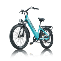 [EU Direct] BURCHDA AZ26 Electric Bike 48V 20AH Battery 1000W Motor 26inches Tires 70-80KM Max Mileage 200KG Max Load El