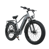 [EU DIRECT] BURCHDA RX50 Electric Bike 48V 17.5AH Battery 1000W Motor 26*4.0inch Tires 60-70KM Mileage 180KG Max Load Sn