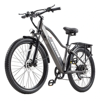 [EU DIRECT] BURCHDA RX70 Electric Bike 48V 20AH Battery 800W Motor 27.5*2.8inch Tires 90KM Mileage 180KG Payload Mountai