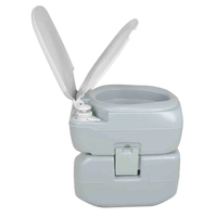 [EU Direct] CALTER 21L Portable Travel Toilet Camping RV Indoor Outdoor Potty Commodefor Camping,  Boating,  Traveling &