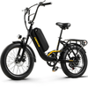 [EU DIRECT] CEAYA R8SE Electric Bike 48V 15AH Battery 750W Motor 20inch 40-50KM Max Mileage 150KG Max Load Electric Bicy