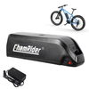 [EU Direct] ChamRider Hailong A 36V 18Ah 648Wh Downtube Electric Bike Battery - Powered by 4500mAh 21700 Li-ion Cells 