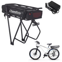 [EU Direct] ChamRider Model B 48V 28.8Ah 1382.4Wh Electric Bicycle Rear Back Battery - Powered by Premium LG4800mAh 217