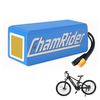 [EU Direct] Chamrider PVC 36V 17.4AH 626.4Wh Electric Bike Battery 2900mAh Lithium Li-ion 18650 Battery with 30A BMS Pro
