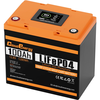 [EU Direct] Cloudenergy 12V 100Ah LiFePO4 Battery Pack LCD Display Bluetooth Backup Power,  1280Wh Energy,  6000+ Cycles, 