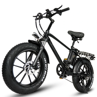 [EU DIRECT] CMACEWHEEL T20 48V 18AH 750W Electric Bicycle 20 Inch 70-110KM Mileage Range Max Load 150KG