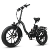 [EU Direct] CMACEWHEEL Y20 Electric Bike 48V 18AH 500W Motor Electric Bike 20Inch 70-85KM Mileage Range 150KG Max Load