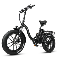 [EU Direct] CMACEWHEEL Y20 Electric Bike 48V 18AH 500W Motor Electric Bike 20Inch 70-85KM Mileage Range 150KG Max Load