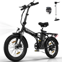 [EU DIRECT] COLORWAY BK11MS Electric Bike 36V 12Ah Battery 250W Motor 20inches Tires 35-90KM Max Mileage 120KG Max Load