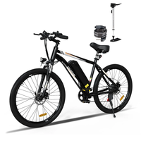 [EU DIRECT] COLORWAY BK15-CW Electric Bike 36V 15AH Battery 250W Motor 26inch Tires 45-100KM Max Mileage 120KG Max Load