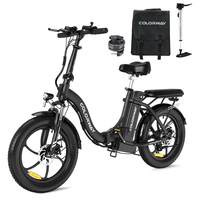 [EU DIRECT] COLORWAY BK6-CW Electric Bike 36V 15AH Battery 250W Motor 20inch Tires 45-100KM Max Mileage 120KG Payload Fo