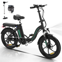 [EU DIRECT] COLORWAY BK6S1 Electric Bike 36V 12AH Battery 250W Motors 20inch Tires 35-90KM Max Mileage 120KG Max Load El