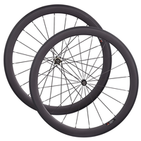 [EU Direct] CSC V Brake Super Light Ceramic Carbon Bicycle Wheelset AS511SB FS522SB Hub Wheel Width 23mm Wheel Depth 50m