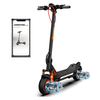 [EU DIRECT] CUNFONRZ1000 Electric Scooter 48V 24Ah Battery 1200W*2 Dual Motors Recommended Top Speed 25KM/H 10.5inch T