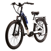 [EU DIRECT] CYSUM Nova Electric Bike 48V 14AH LGBattery 500W Mid-drive Motor Recommended Top Speed 25KM/H 27.5inch Tire
