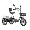 [EU DIRECT] CYSUM T1 Pro Electric Tricycle 48V 22Ah Battery 250W Motor Top Speed 25KM/H 16inch Tires 120-150KM Mileage R
