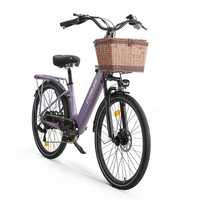 [EU Direct] CYSUM X-city Electric Bike 48V 10.4Ah Battery 250W Motor Top Speed 25KM/H 26inches Tires 80KM Max Mileage 12