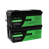 [EU Direct] DATOUBOSS Lifepo4 Battery 12V 100Ah/200Ah/300Ah Built-in Intelligent BMS,  >10000 Deep Cycles,  Support Series