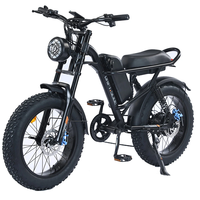 [EU DIRECT] DRIFT.SLIDE Electric Bike 48V 15.6AH 500W 20*4.0 Inch Fat Tire Electric Bike 90-120km Max Range Dual Mechani