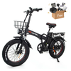 [EU DIRECT] DRVETION AT20 Electric Bike 48V 20Ah Battery 750W Motor 20*4.0inch Tires 80-120KM Max Mileage 150KG Max Load