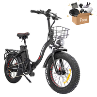 [EU DIRECT] DRVETION CT20 PRO Electric Bike Oil Brake 48V 10Ah SamsungBattery 750W Motor 20*4.0inches Tires 50-70KM Max