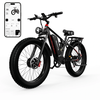 [EU DIRECT] DUOTTS S26 Electric Bike 2024 Version 48V 20AH SamsungBattery 1500W(750W*2) Dual Motors 26*4.0inch Fat Tires