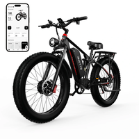 [EU DIRECT] DUOTTS S26 Electric Bike 2024 Version 48V 20AH SamsungBattery 1500W(750W*2) Dual Motors 26*4.0inch Fat Tires