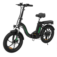 [EU DIRECT] ELEKGO EG06S Electric Bike 36V 12Ah Battery 250W Motor 20inches Tires 35-90KM Max Mileage 120KG Max Load Fol