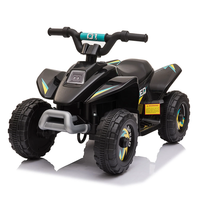 [EU Direct] ELJET Licenced 6V Kids ATV Ride on 4-Wheeler Car Electric Quad Toy Battery Powered Vehicle with Forward Reve