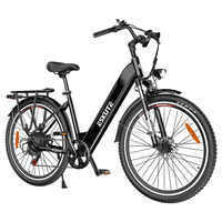 [EU DIRECT] ESKUTE Polluno Plus Electric Bike Torque Sensor 36V 20AH 250W Motor 28inch 80-120KM Max Mileage 120KG Max Lo